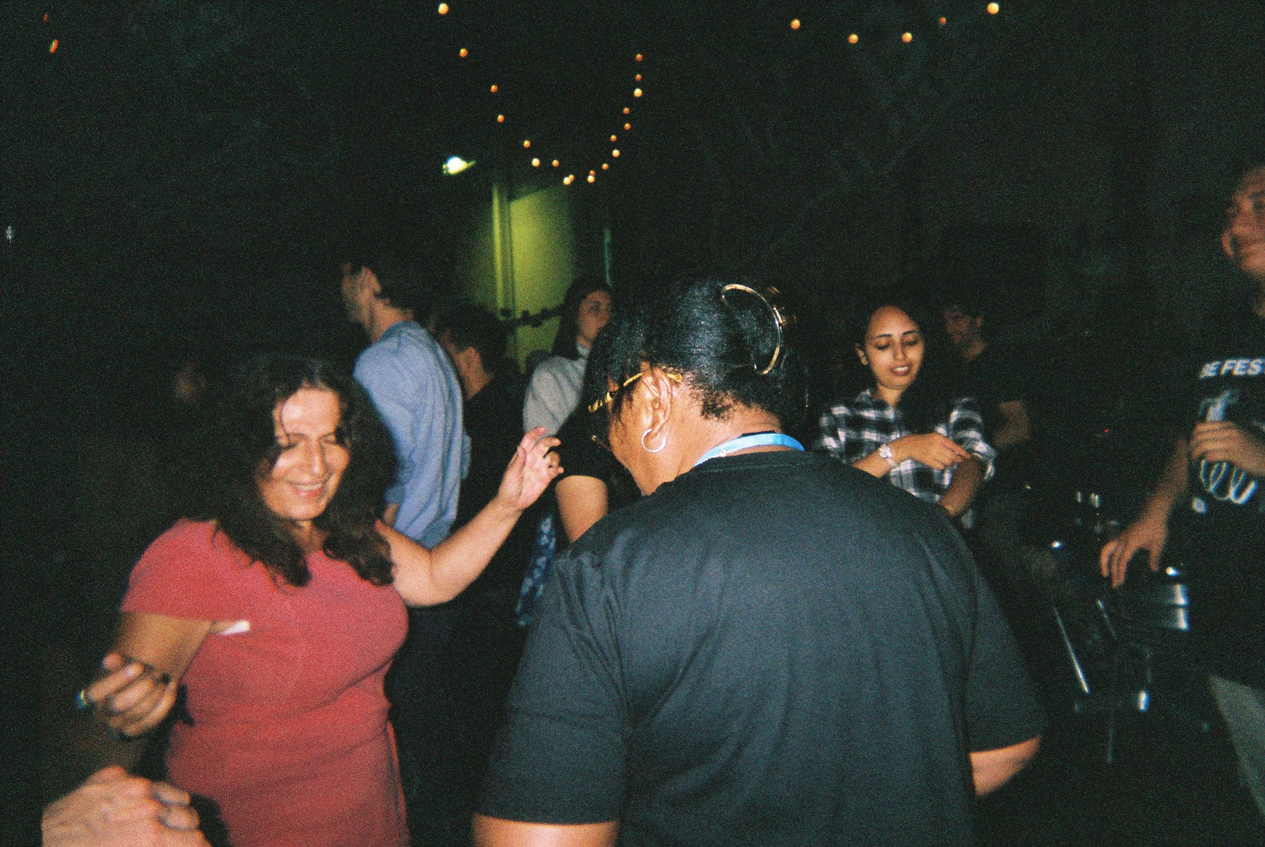People dancing at the BE Festival 2019 afterparty
